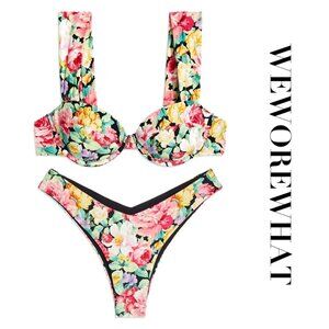 WEWOREWHAT Vintage Roses Delilah Bottom + Claudia Top NWT